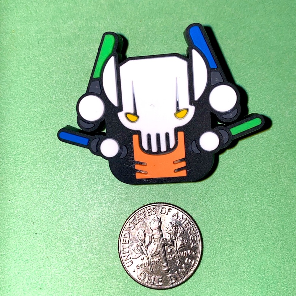 (10 for $15) GENERAL GRIEVOUS Star Wars Crocs Shoe Charms